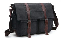 Sac à bandoulière vintage en toile Aventurière Home Travel World Store