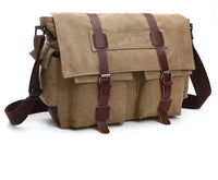 Sac à bandoulière vintage en toile Aventurière Home Travel World Store