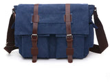 Sac à bandoulière vintage en toile Aventurière Home Travel World Store