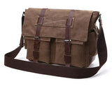 Sac à bandoulière vintage en toile Aventurière Home Travel World Store