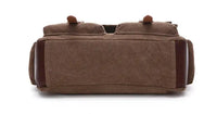 Sac à bandoulière vintage en toile Aventurière Home Travel World Store