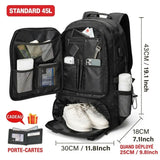 Sac à dos de voyage étanche, USB et de grande capacité Home Travel World Store