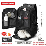 Sac à dos de voyage étanche, USB et de grande capacité Home Travel World Store