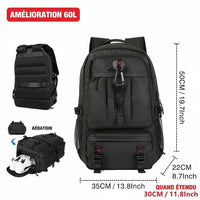 Sac à dos de voyage étanche, USB et de grande capacité Home Travel World Store