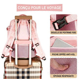 Sac à dos, grande capacité, étanche, pour ordinateur portable avec USB Home Travel World Store