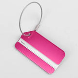 Porte étiquettes de bagage en Aluminium Home Travel World Store