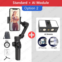 Stabilisateur à cardan 3 axes portable, avec suivi intelligent (AI) Home Travel World Store