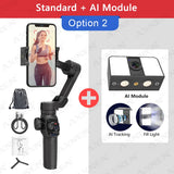 Stabilisateur à cardan 3 axes portable, avec suivi intelligent (AI) Home Travel World Store