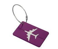 Porte étiquettes de bagage en Aluminium Home Travel World Store