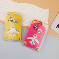 Porte étiquettes de bagage pour enfants Home Travel World Store