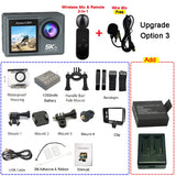 Caméras vidéo d'action 5K, Grand angle et Waterproof Home Travel World Store
