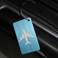 Porte étiquettes de bagage en Aluminium Home Travel World Store