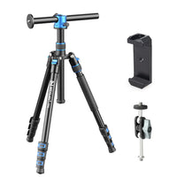 Trépied TP6 professionnels avec perche télescopique jusqu'à 66.9" / 170 cm Home Travel World Store