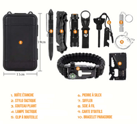 Kit de survie multifonctions Home Travel World Store