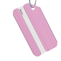 Porte étiquettes de bagage en Aluminium Home Travel World Store
