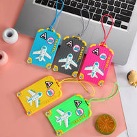 Porte étiquettes de bagage pour enfants Home Travel World Store