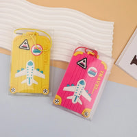 Porte étiquettes de bagage pour enfants Home Travel World Store
