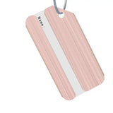 Porte étiquettes de bagage en Aluminium Home Travel World Store