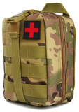 Trousse de Premiers Secours Sac médical d'urgence (Militaire Tactique) 35 pièces Home Travel World Store