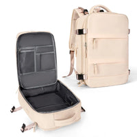 Sac à dos, grande capacité, étanche, pour ordinateur portable avec USB Home Travel World Store