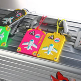 Porte étiquettes de bagage pour enfants Home Travel World Store