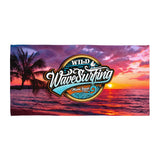 Serviette Wild wave surfing Home Travel World Store