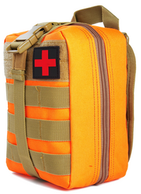 Trousse de Premiers Secours Sac médical d'urgence (Militaire Tactique) 35 pièces Home Travel World Store