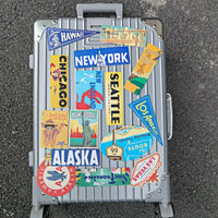 Kit Autocollants de voyage Rétro N°2 ( Home Travel ) Home Travel World Store