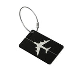Porte étiquettes de bagage en Aluminium Home Travel World Store