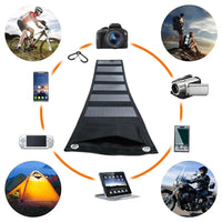 Station Portable Solaire Chargeur Pliable USB 60W Home Travel World Store