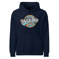 Sweat à capuche éco-responsable (Wild wave surfing) Home Travel World Store
