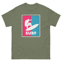 T-shirt classique Homme (Surf) Home Travel World Store