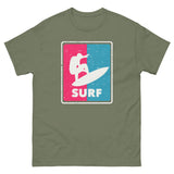 T-shirt classique Homme (Surf) Home Travel World Store