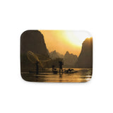 Tapis de bain (Sunset over Chinese river) Home Travel World Store
