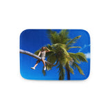 Tapis de bain à mémoire de forme (Aventurier sur palmier) Home Travel World Store