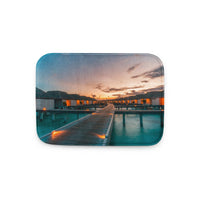 Tapis de bain à mémoire de forme (Maldives Sunset) Home Travel World Store