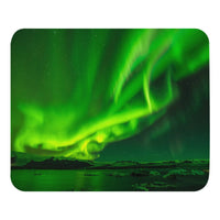 Tapis de souris Aurore boréale verte Home Travel World Store