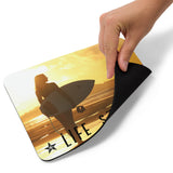 Tapis de souris Life style ( Surfeuse au coucher du soleil ) Home Travel World Store