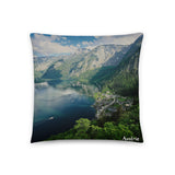 Coussin Autriche (Village Maria Worth et vallée autrichienne) Home Travel World Store