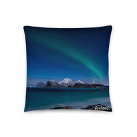 Coussin Island (Coucher de soleil et Aurore boréale) Home Travel World Store