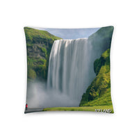 Coussin Island (Reine village et la cascade de Skógafoss) Home Travel World Store