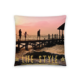 Coussin Life Style ( Famille dans les caraïbes ) Home Travel World Store