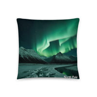 Coussin Pole Nord (Iceberg et Aurore Boréale) Home Travel World Store