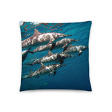 Coussin premium (Dauphins) Home Travel World Store