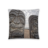 Coussin premium (Hawaii Totem) Home Travel World Store