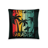 Coussin premium (Surfing paradise) Home Travel World Store