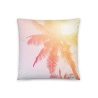 Coussin premium Surf Season (Hawaii 1980) Home Travel World Store