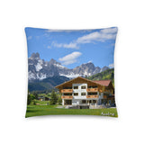 Coussin Autriche (Hôtel dans le Tyrol autrichien) Home Travel World Store
