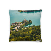 Coussin Autriche (Village Maria Worth et vallée autrichienne) Home Travel World Store