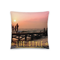 Coussin Life Style ( Famille dans les caraïbes ) Home Travel World Store